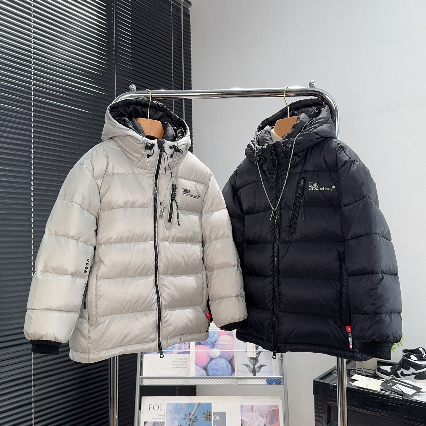 童乐鱼童装男童连帽羽绒服