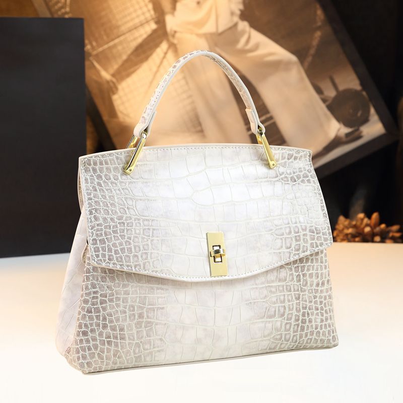 真皮铂金包大容量百搭通勤大包