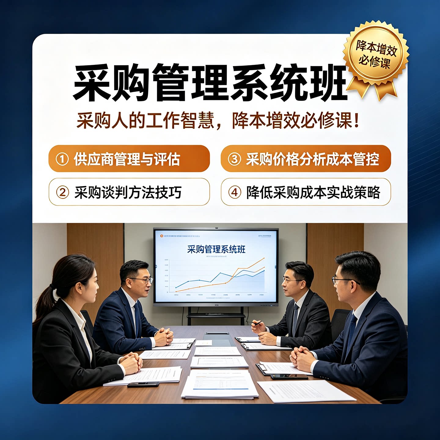 采购小白到精英快速成长训练课