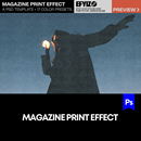 17款 复古电影胶片照片扫描做旧纸张纹理效果PSD预设文件设计素材