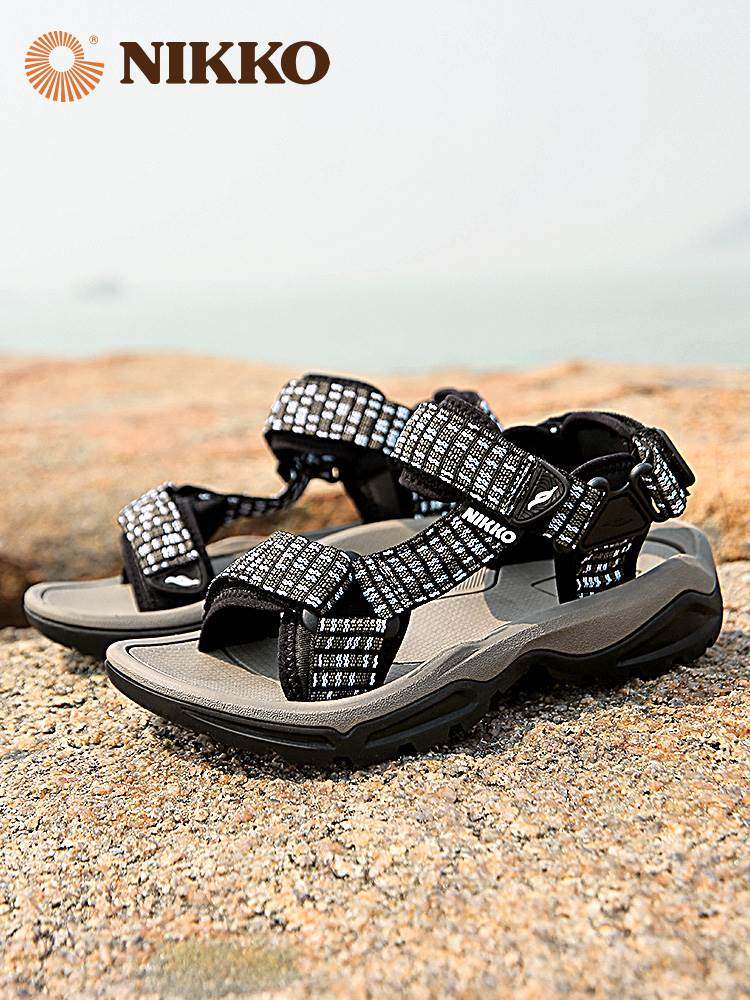 Nikko日高新款沙滩鞋男防滑软底户外凉鞋溯溪鞋夏季涉水鞋耐磨