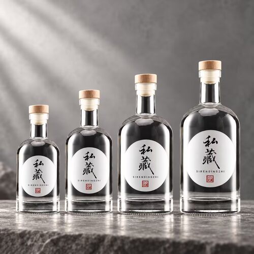 伏特加私藏酒礼盒套装精选双瓶配手提袋高端送礼精致木盖空酒瓶