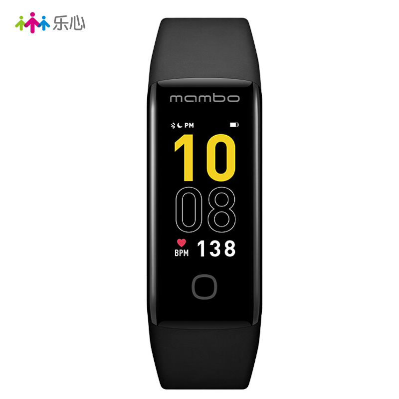 乐心(lifesense) mambo hr2 智能手环 5s同款运动手环 彩屏触控