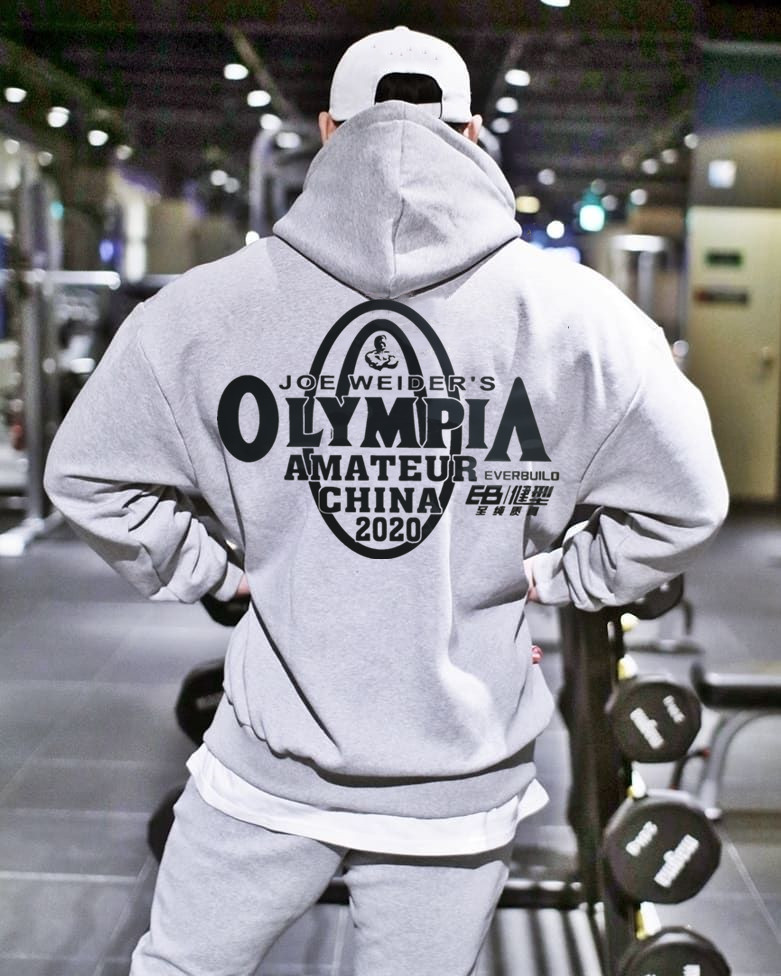 情侣奥赛字母印花潮流连帽套头衫