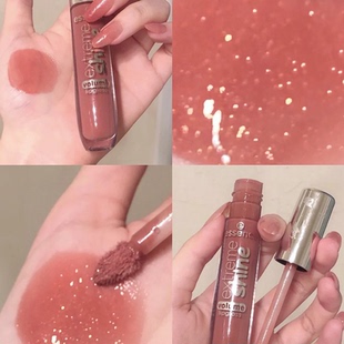 【保税仓】艾森丝essence丰蜜唇蜜唇釉口红保湿闪亮透明豆沙