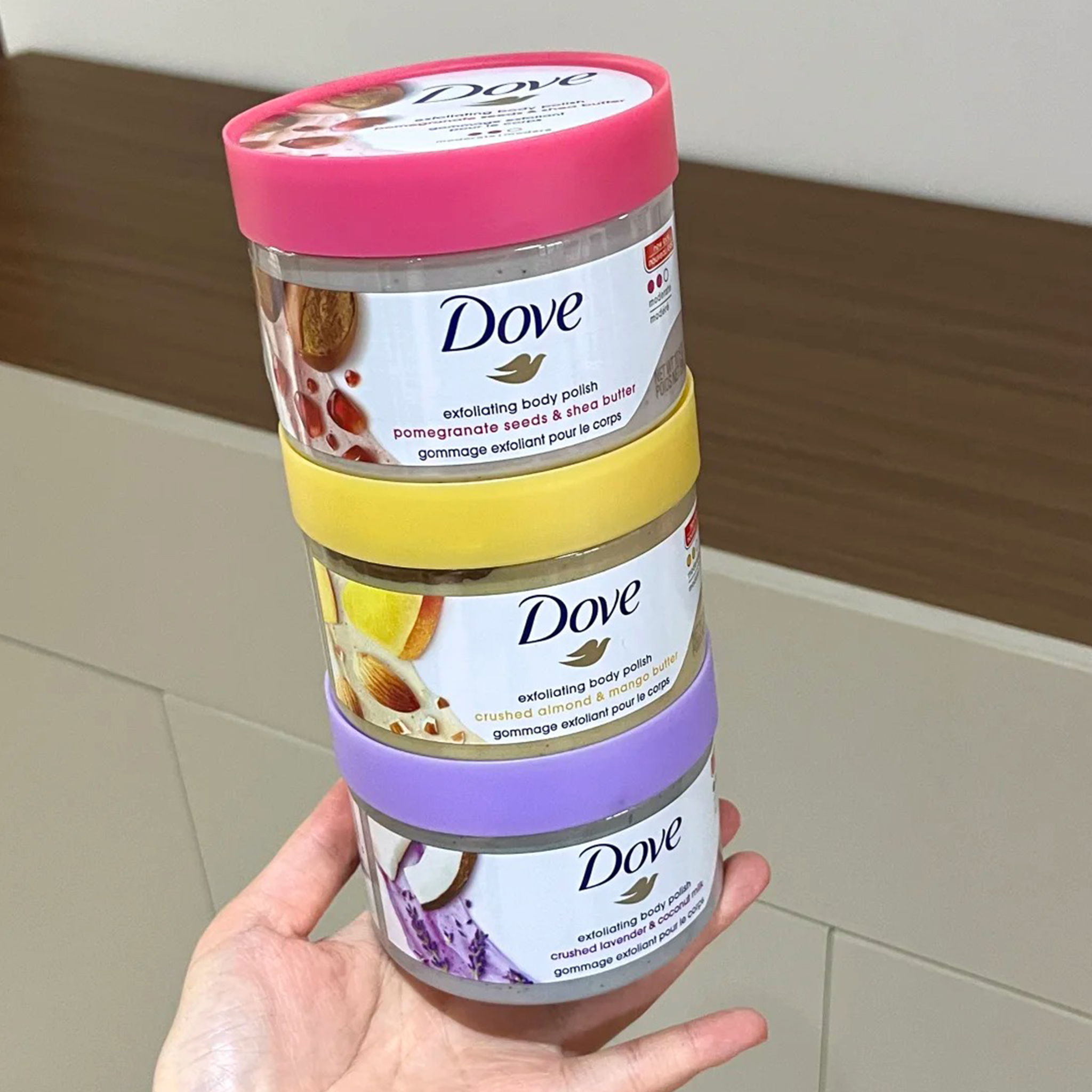 【保税仓】Dove/多芬红石榴籽磨砂膏298g