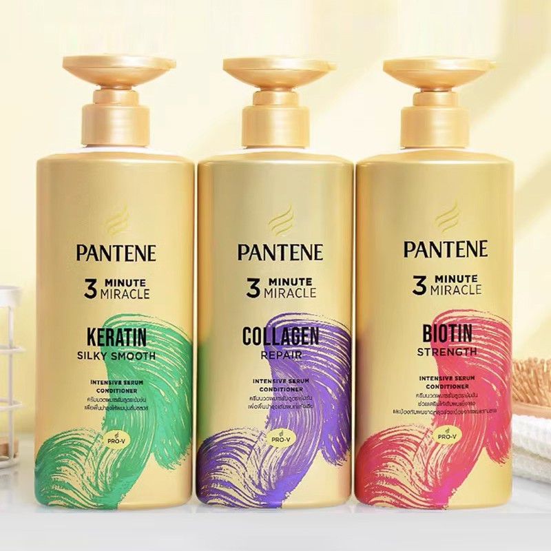 【保税仓】潘婷奇迹胶原蛋白护发素柔顺干枯毛躁450ml泰版男女