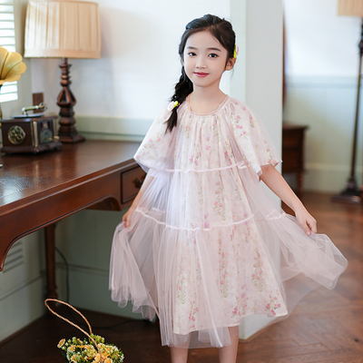 清仓--80161韩系童装女童连衣裙2026夏季新款洋气公主裙子