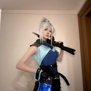 无畏契约cos婕提Jett瓦罗兰特cosplay捷风cos服捷风cos捷风假发