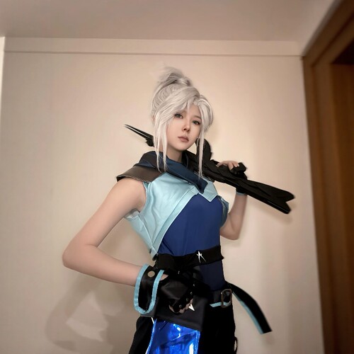 无畏契约cos婕提Jett瓦罗兰特cosplay捷风cos服捷风cos捷风假发