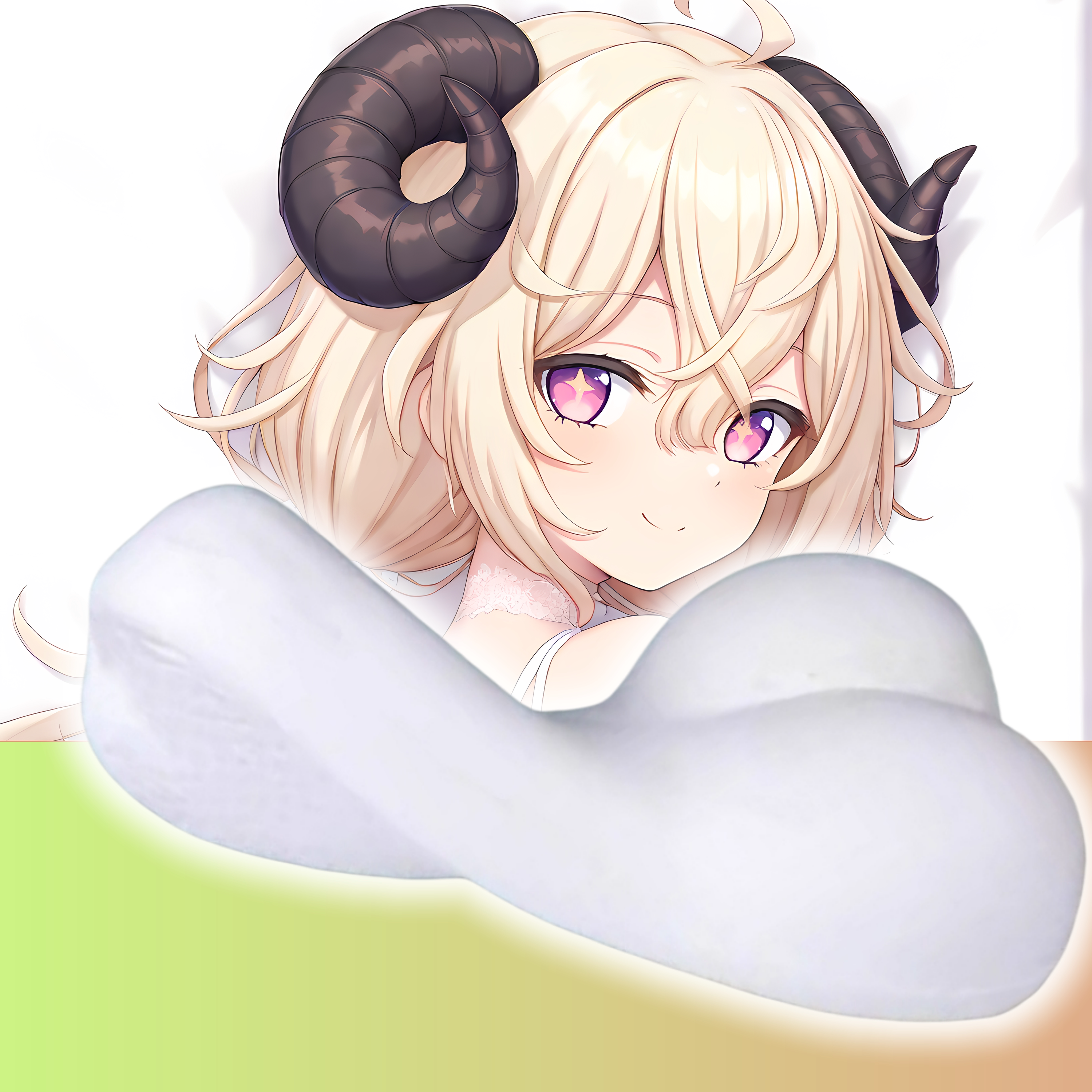 原创-半身异形抱枕小靠枕头定制人形异界事务所梦魇·露露 二次元图片