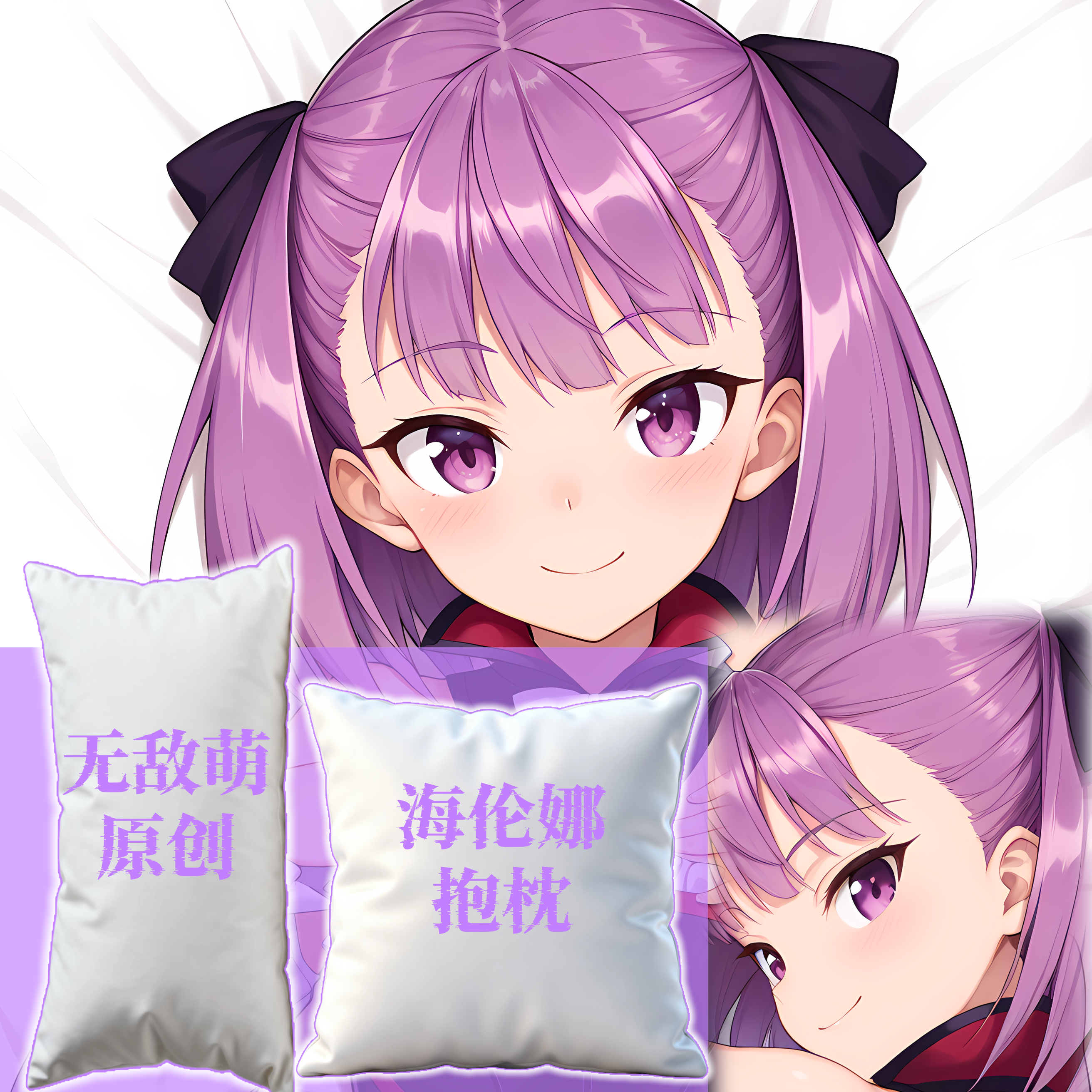 [无敌萌原创]半身抱枕小靠枕枕头芯套定制动漫长枕头fgo海伦娜