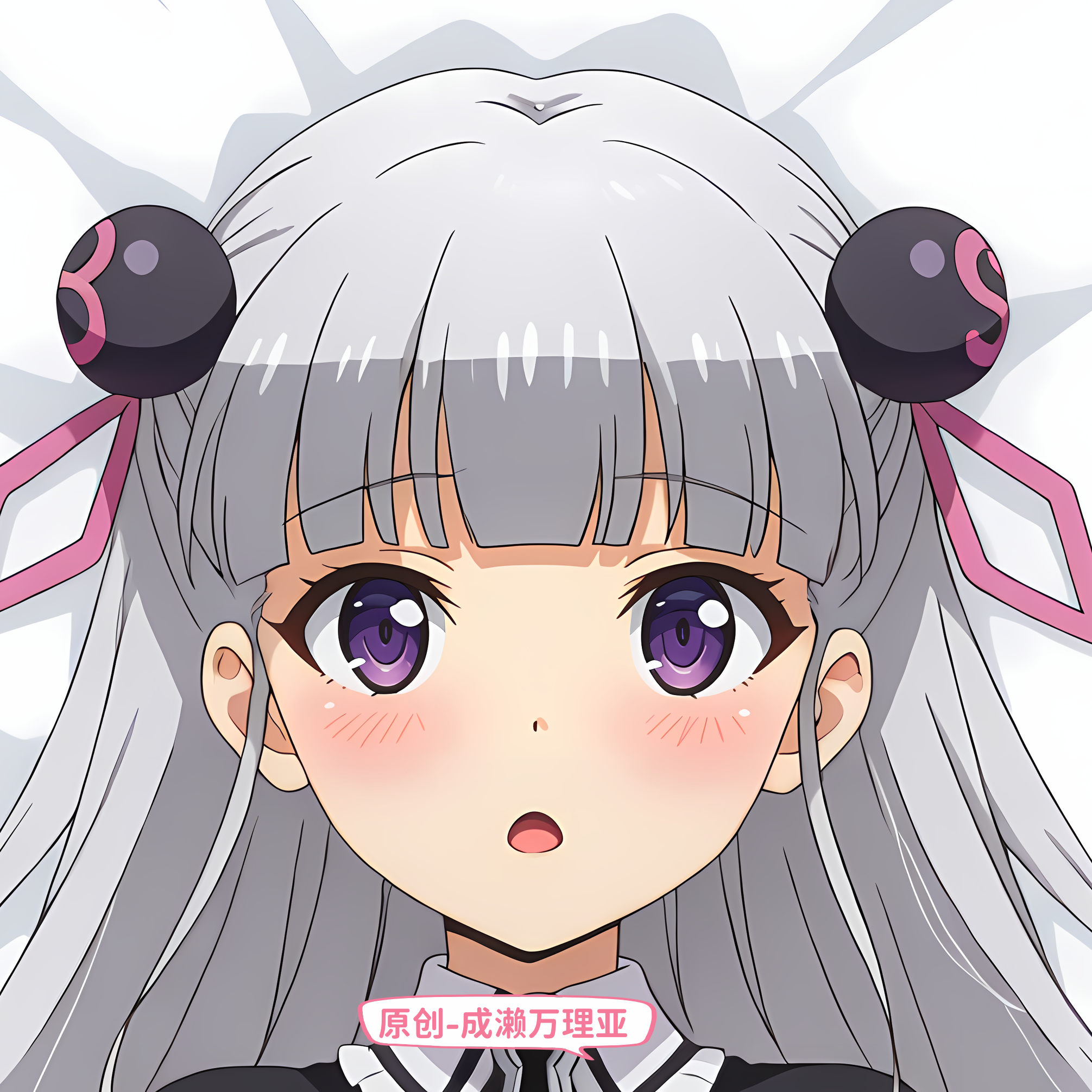 [无敌萌原创等身周边抱枕芯套定制新妹魔王的契约者成濑万理亚