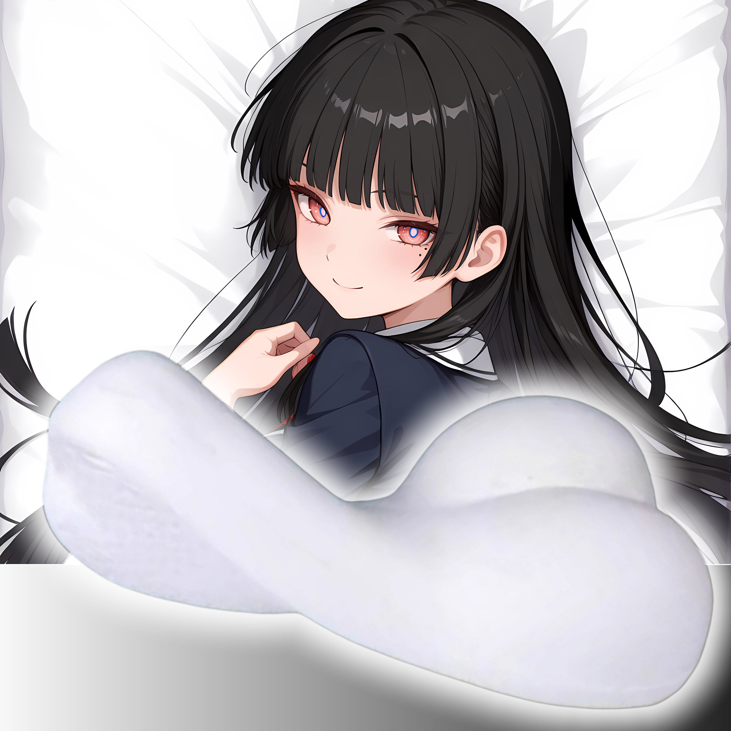 原创-半身异形抱枕头人形枕头定制鸣潮 千咲 二次元游戏动漫周边
