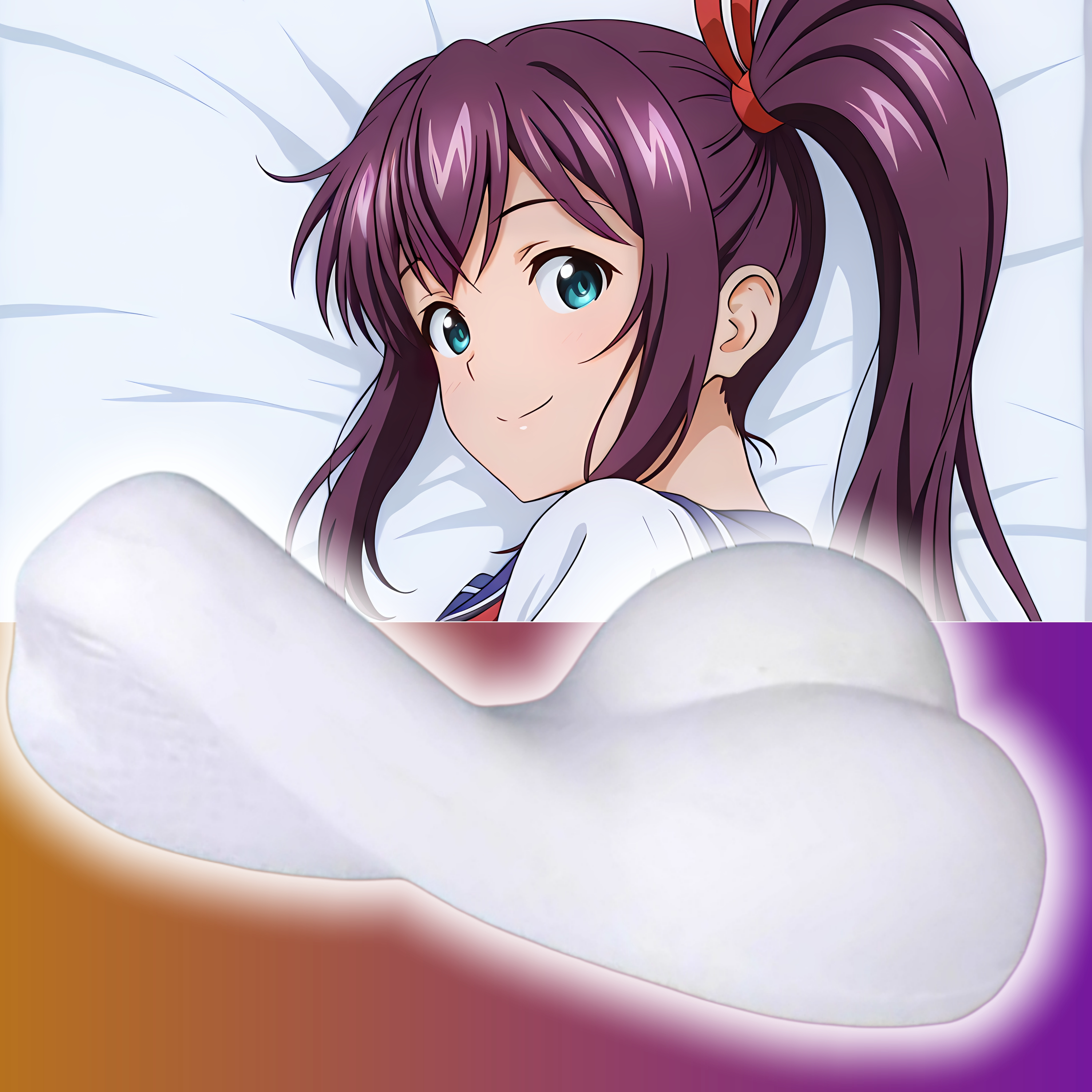 原创-半身异形抱枕头人形枕头定制魔具少女 天谷春恋 二次元游戏