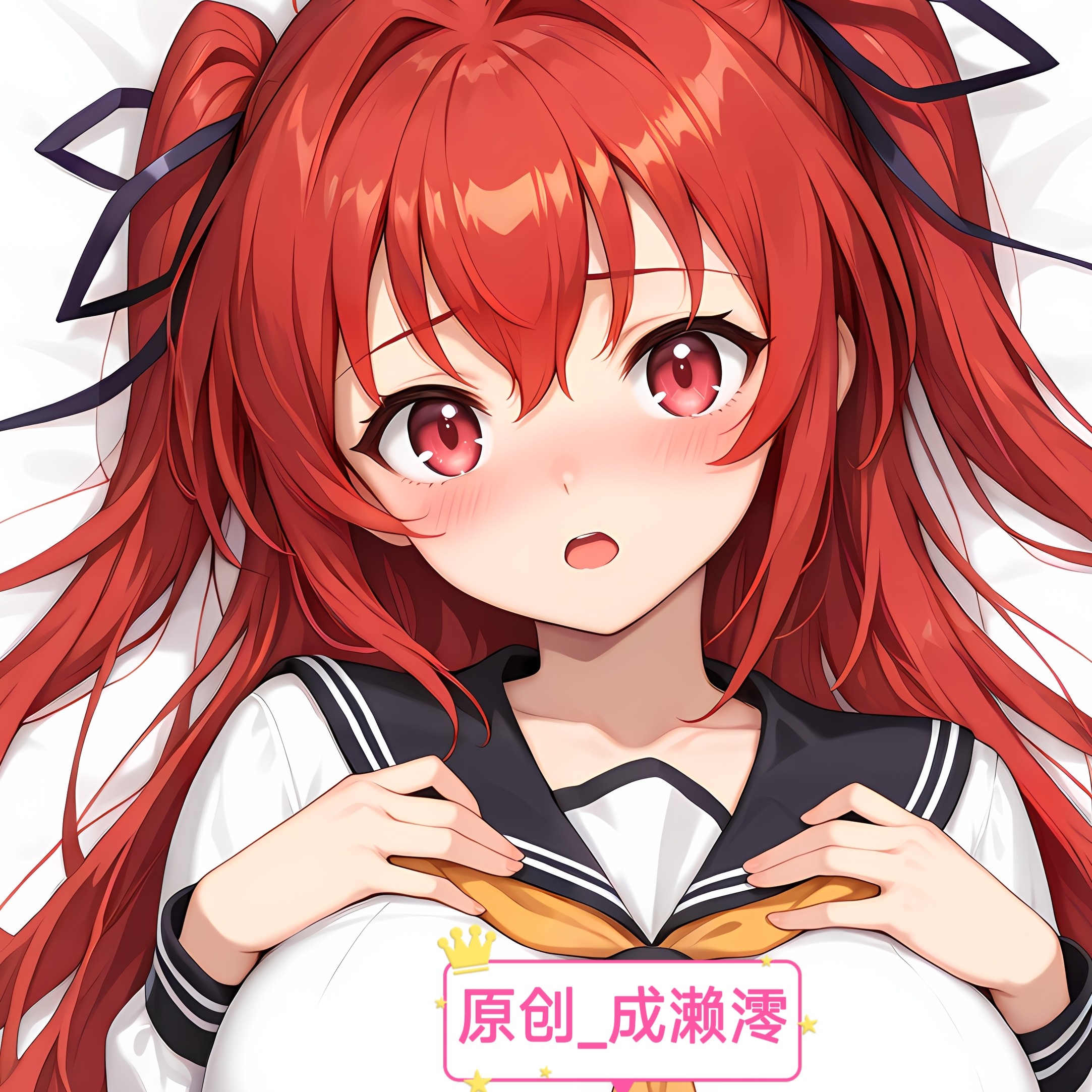 [无敌萌原创等身周边抱枕芯套新妹魔王契约-成濑澪  二次元同人
