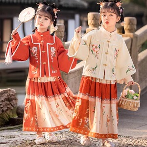 汉服女童夏季新款儿童唐装