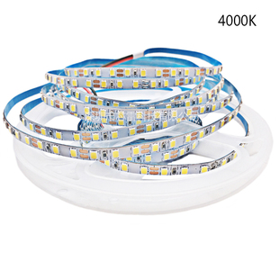 2835高亮5mm窄板120灯 家用吊顶暗槽橱柜LED软灯带 DC12V裸板套管