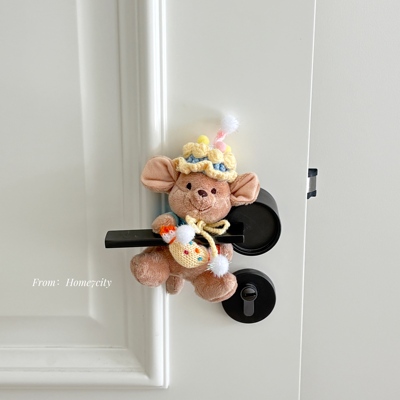 生日帽小豆门把手挂饰可爱软萌