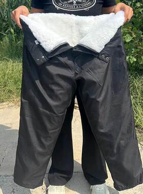100%羊毛加厚保暖皮裤