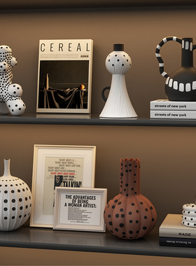 简约高级感酒柜摆件客厅电视柜高档小众艺术品摆设现代桌面装饰品