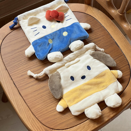 毛绒小猫零钱包外出便携大容量