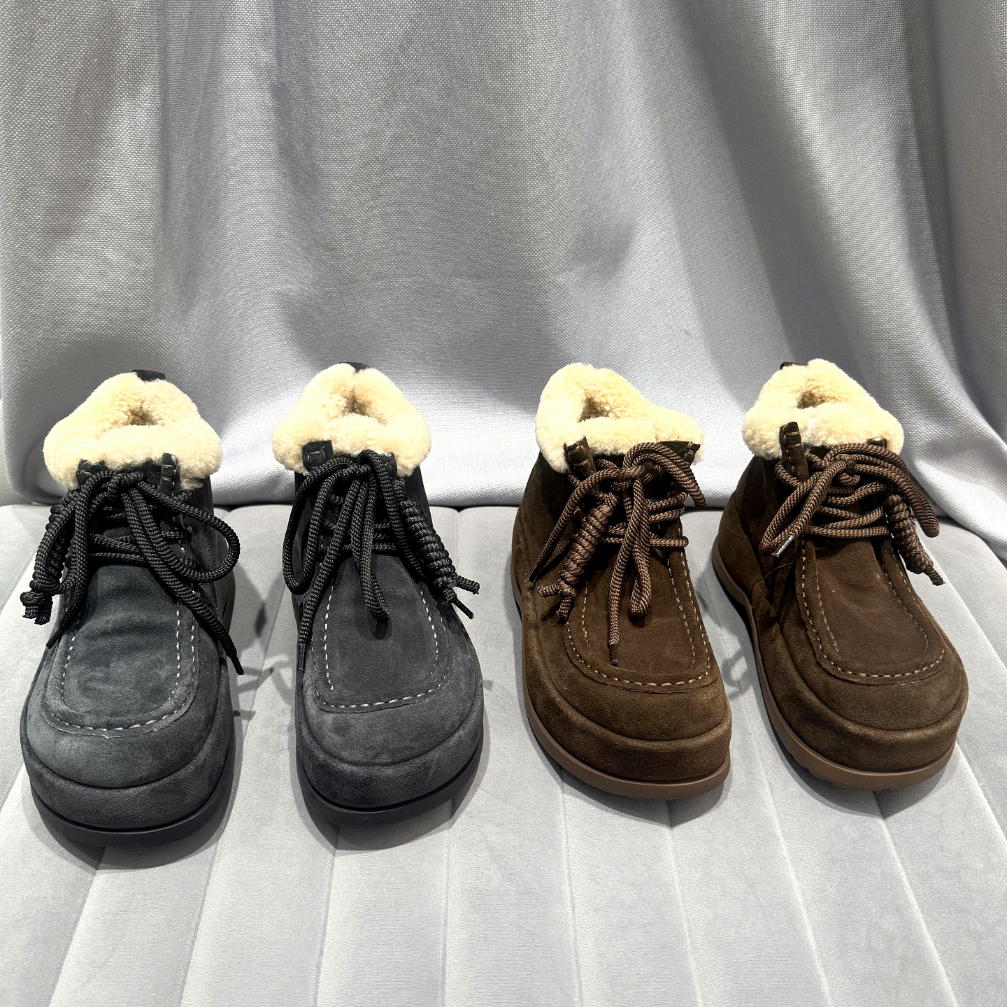 乐魔雪地靴女冬季加绒马丁靴