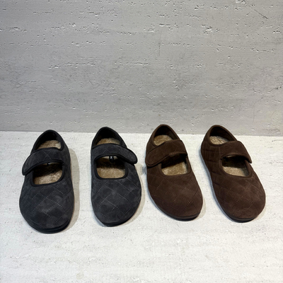 欧货羊毛浅口玛丽珍单鞋加绒女鞋