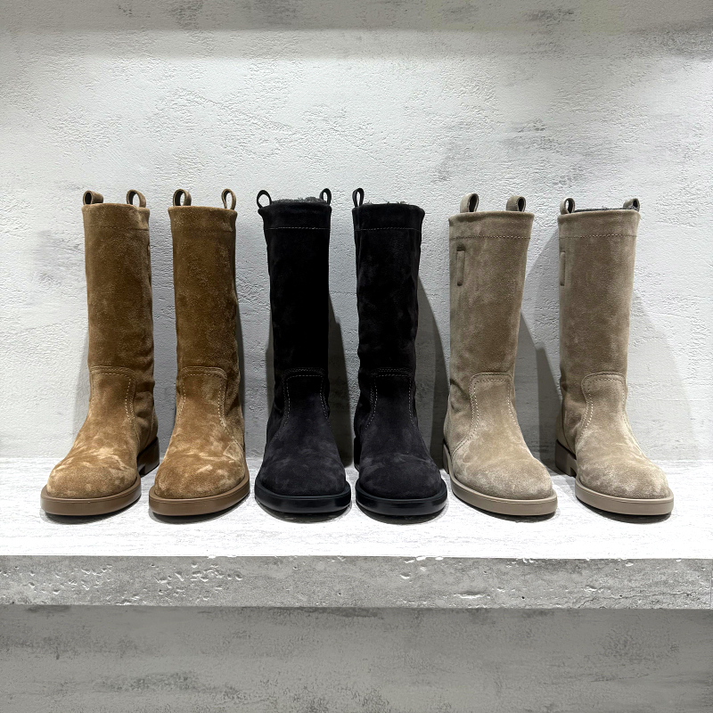 先峰名典欧美风高筒时装靴