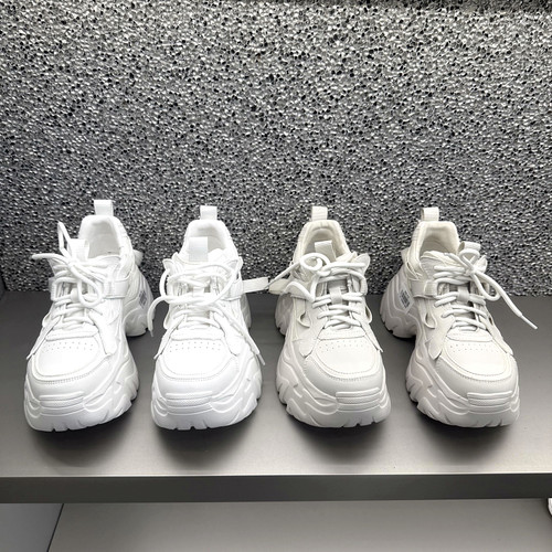 海利何休闲厚底圆头休闲鞋老爹鞋