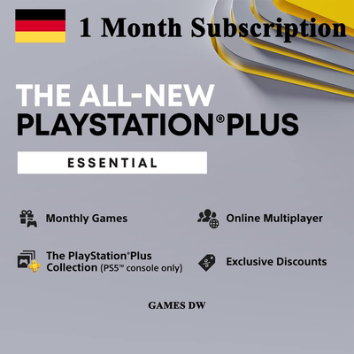 PS+EssentialGermany1M会员
