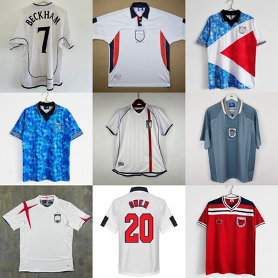 1998 Beckham jersey retro football shirt