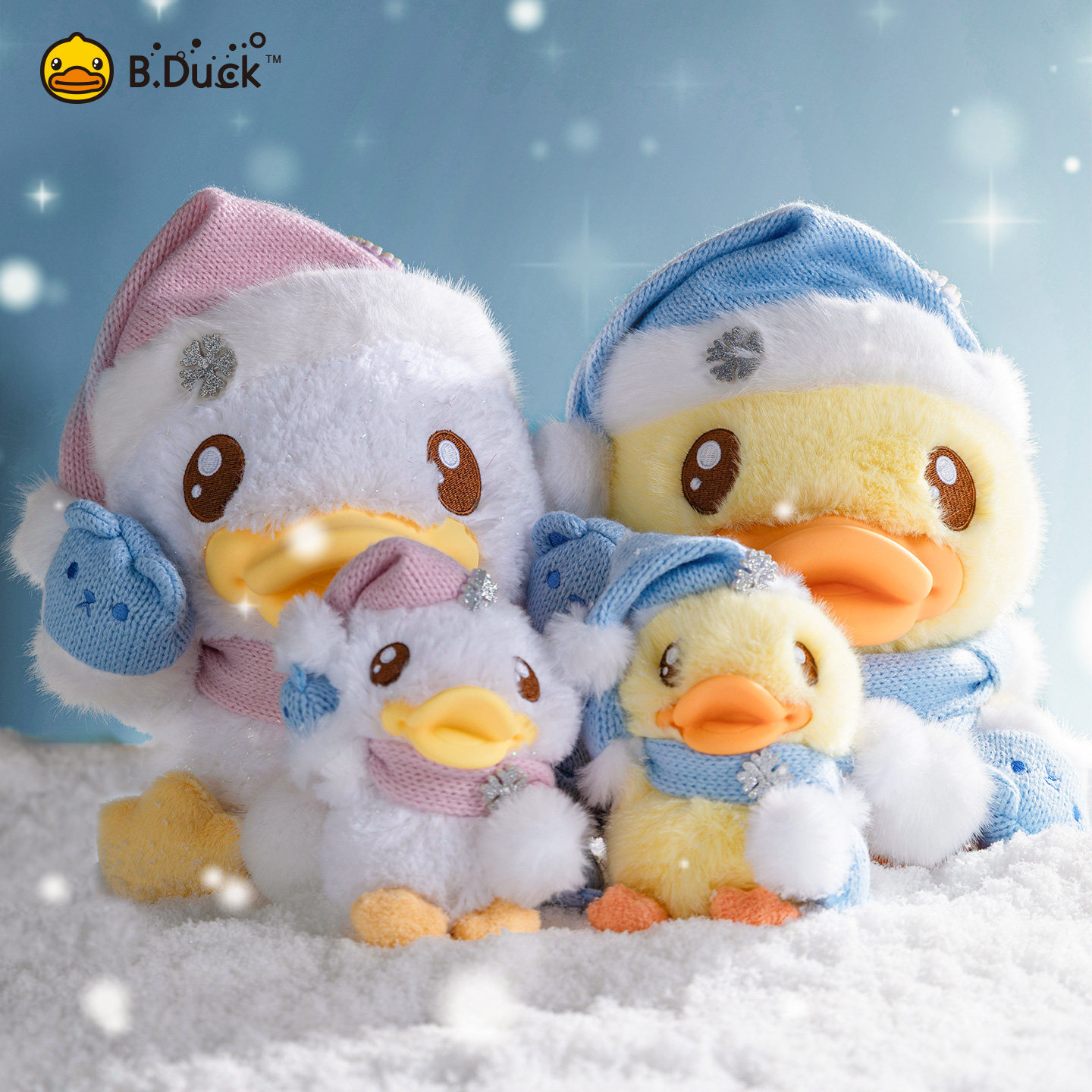 B.Duck小黄鸭毛绒公仔图片