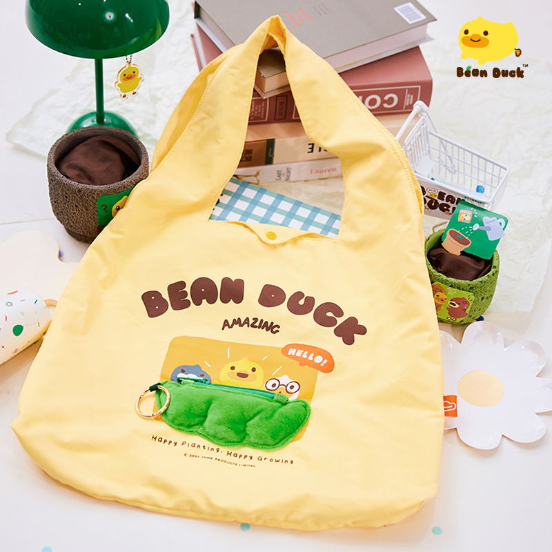 B.Duck官方 小黄鸭Bean Duck系列便携托特包原创通勤包轻盈大容量图片