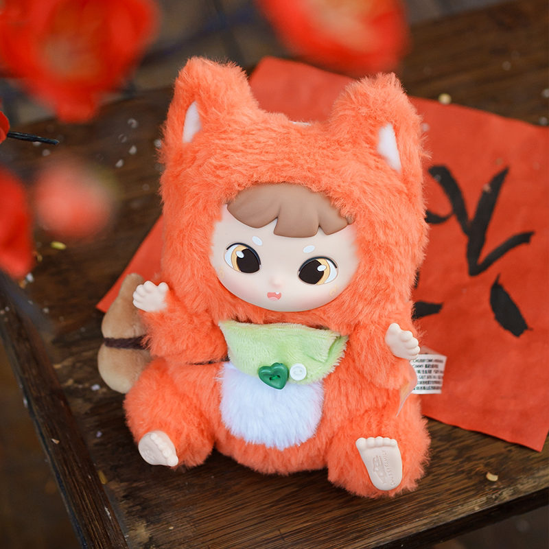 Cimmy狐葫生威系列搪胶毛绒盲盒