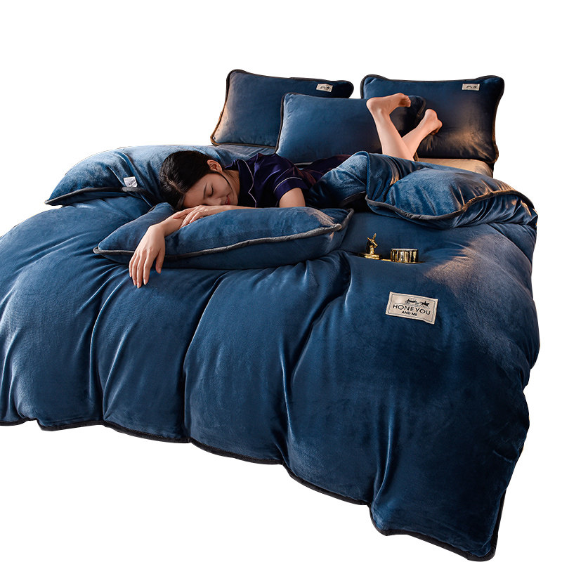 珊瑚绒四件套冬季双面加绒三件套床单法莱被套牛奶法兰绒床上用品,床上用品,床品套件/四件套/多件套,淘宝优惠券,粉丝福利购,淘宝优惠卷