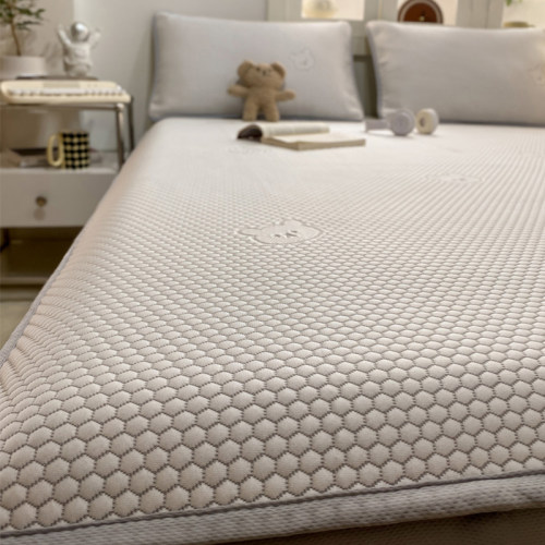 立体冰豆豆凉感凉席三件套