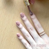 白桃奶盖 VCND Z04白桃呢喃 奶敷敷干净纯欲免烤快干裸指甲油