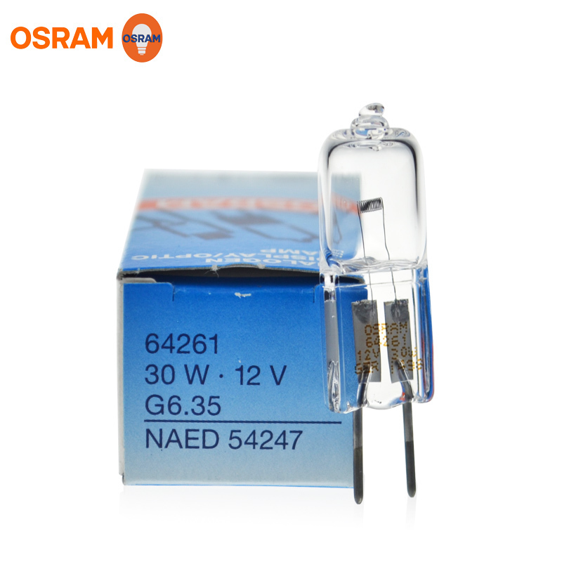 OSRAM欧司朗64261 12V30W裂隙灯泡显微镜灯泡卤素灯米泡投影仪灯-封面