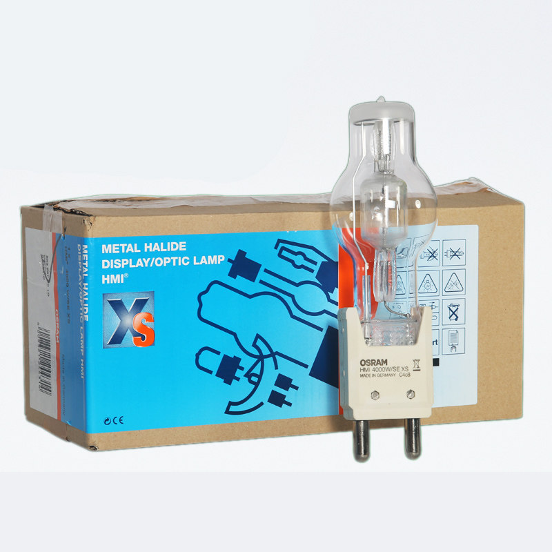 osram欧司朗hmi 4000w/se xs舞台影视镝灯灯泡g38镝灯4kw白光灯泡