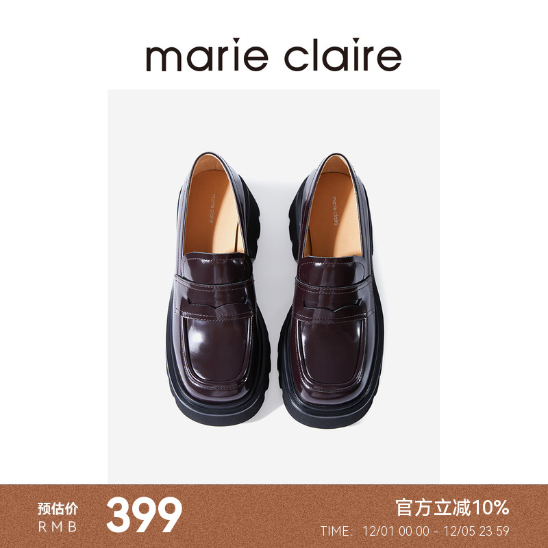 mc女鞋便士乐福鞋小皮鞋