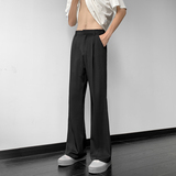 马吉拉垂坠感西裤高级感冰丝微喇休闲西装裤男KK455-P50，男装西服套装，星座205