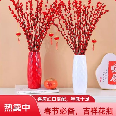 银柳干花专用树脂花瓶