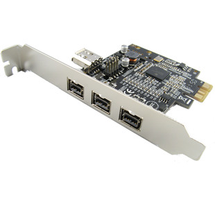 1394A视频采集卡 E转1394B 1394卡德州仪器TI芯片 PCI 西霸syba