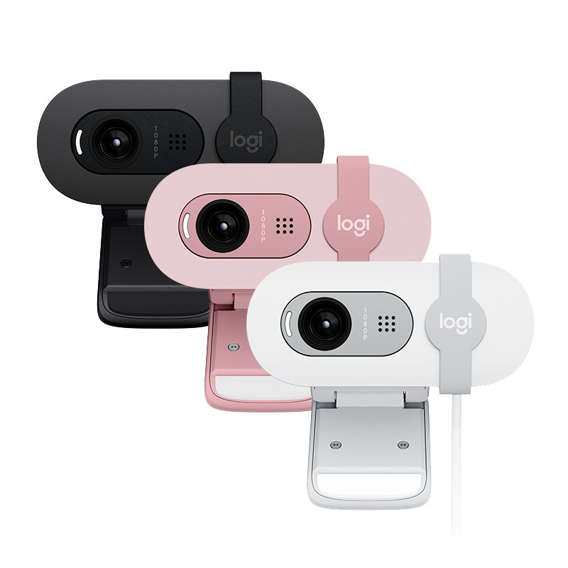 罗技BRIO90全高清网络摄像头1080P笔记本电脑直播视频会议免驱动