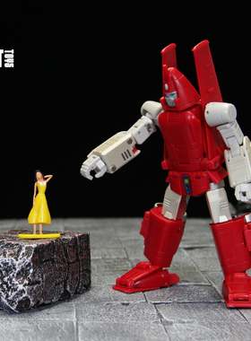 变形玩具PocketToys滑翔机PTM01 小比例g1带人偶机器人模型