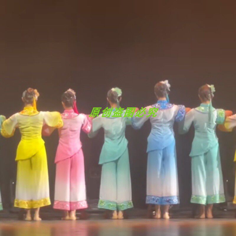 《茶·趣》第七届大学生文化艺术展演舞蹈服专业定制舞台演出服W