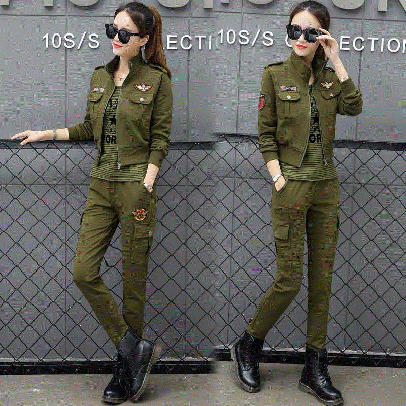 ¹ã³¡ÎèË®±øÎè·þװпîÌ××°¾üÂ̳¤ÐäÇﶬŮ³ÉÈËÑݳö2017ÐÞÉíÈý¼þÌ×