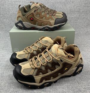 男 防撞防踢户外全地形越野徒步鞋 外贸欧美单真皮牛反绒男士 登山鞋