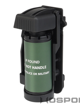 WOSPORT厂家直销 烟雾弹模型套装 中空可填充 MOLLE系统 保险可弹